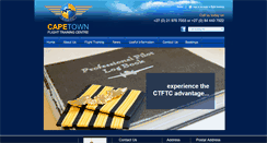 Desktop Screenshot of cape-town-flying.co.za